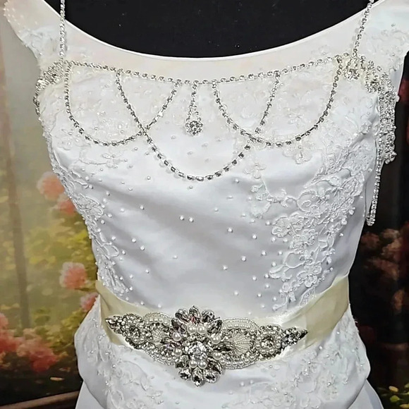 Starburst is a unique one-of-a-kind 6 pc tiara and ensemble - Picture 10 of 11